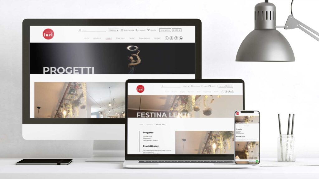 Medaluci Sito web responsive